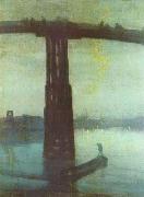 James Abbott Mcneill Whistler Nocturne oil painting reproduction